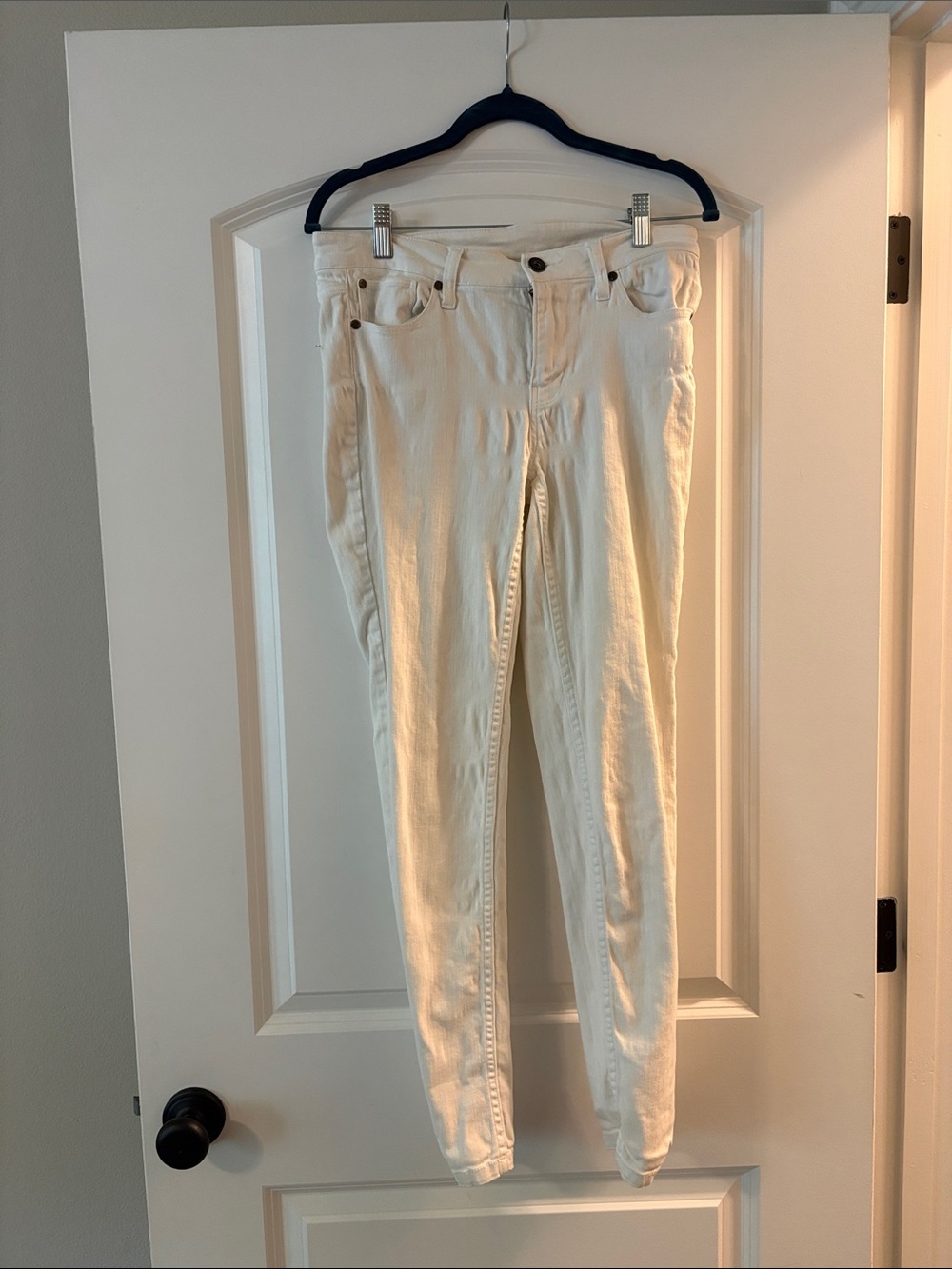 Matilda Jane Cream Skinny Jeans for Women